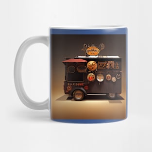 Steampunk Tokyo Ramen Food Truck Mug